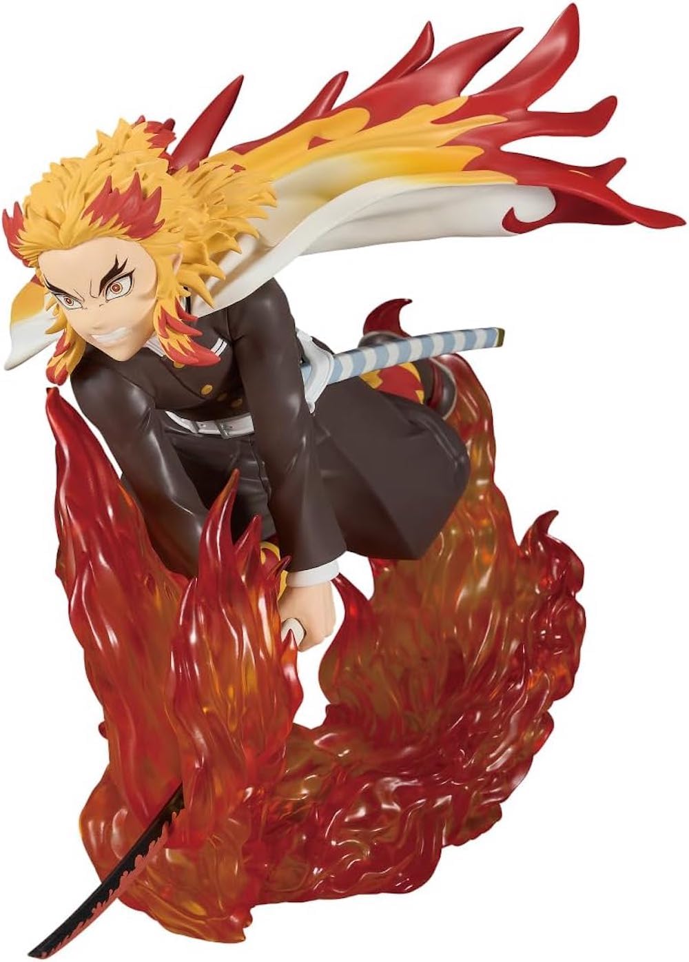Banpresto Vibration Stars Plus: Demon Slayer: Kimetsu No Yaiba - Kyojuro Rengoku Statue (14Cm) (29069)