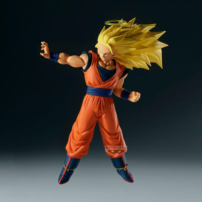 Banpresto Goku Super Saiyan 3 (Vs Majin Buu) Dragon Ball Z - Match Makers, 17 cm, Mehrfarbig, BP29078P, optimal für Anime-Fans