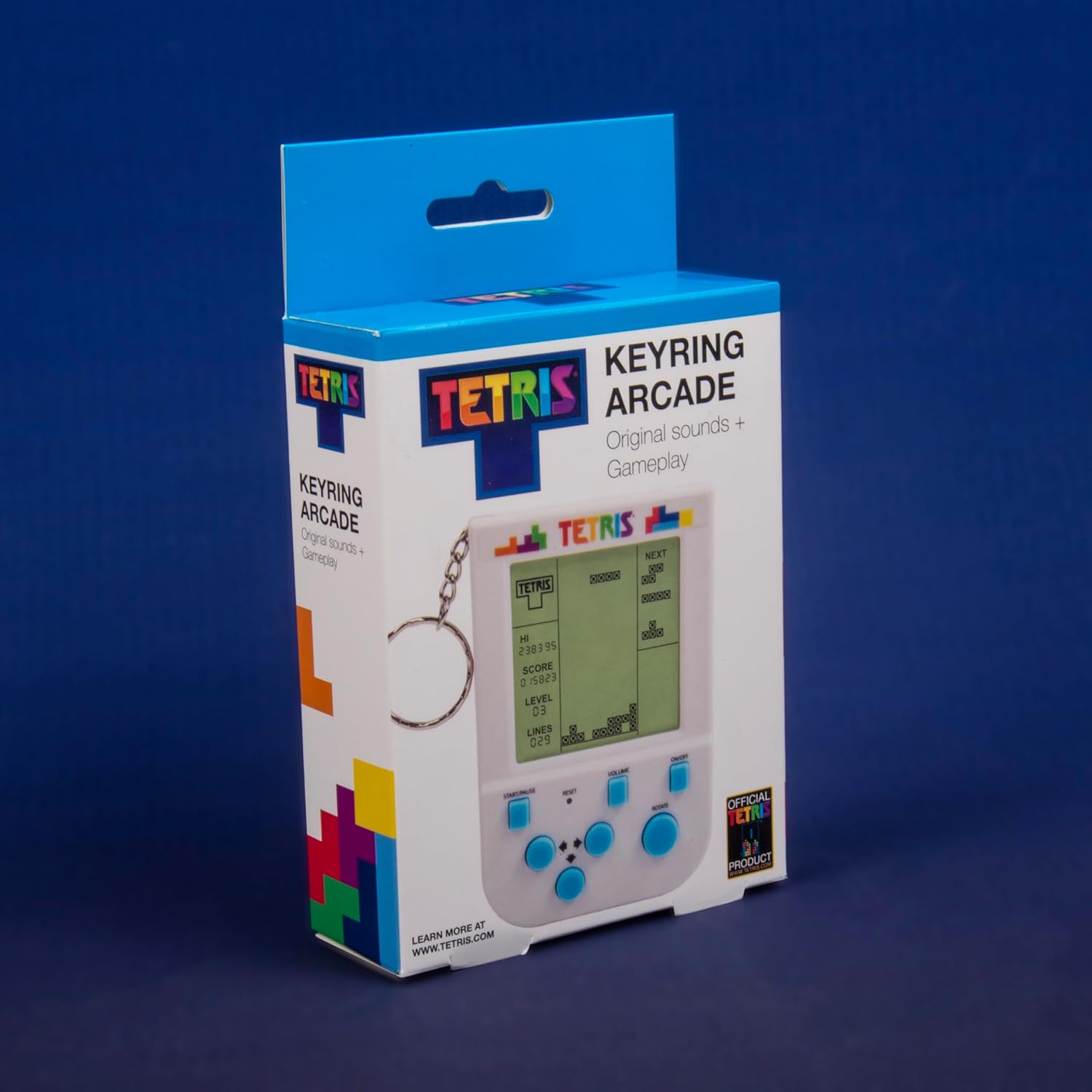 Tetris Keyring Game