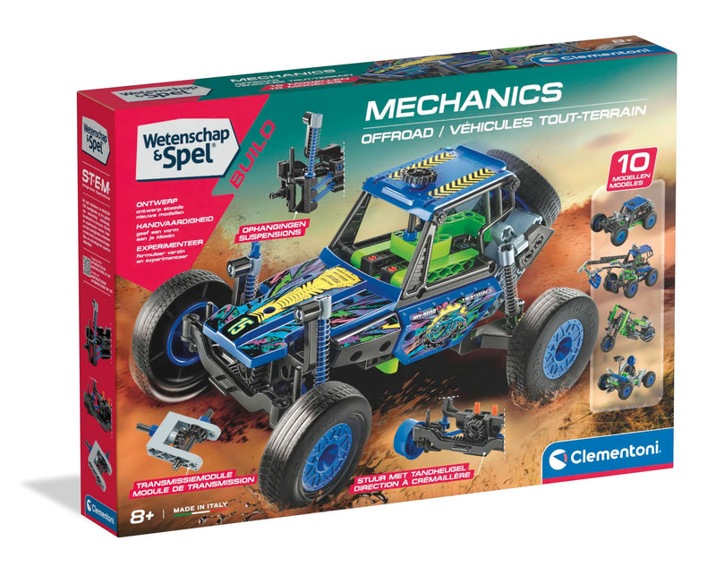 Clementoni Off Road, Een Kit Om Een Off Road Automodel Te Bouwen, Multicolor - 56206