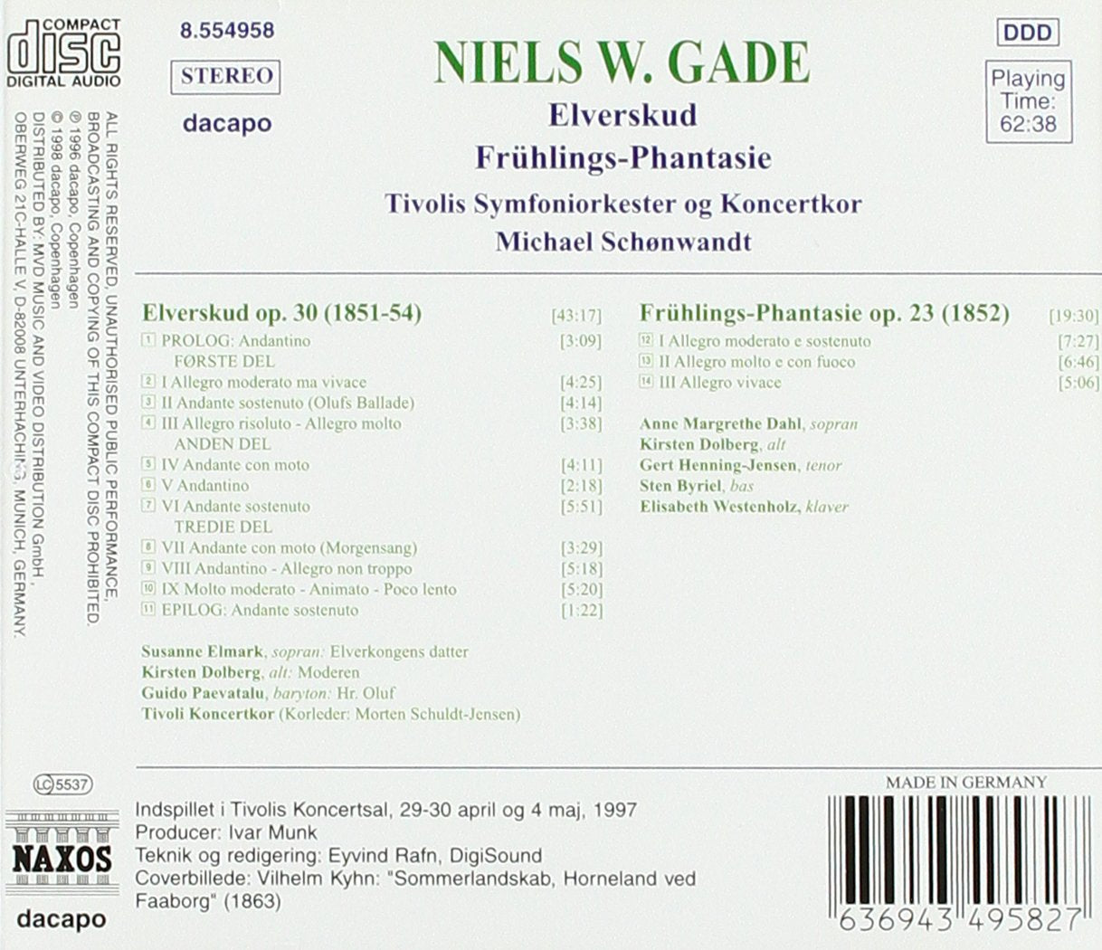 Niels Gade:Elverskund/Fruhling