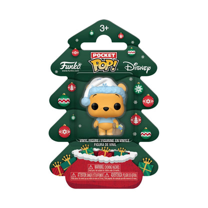 Funko Pocket Pop! Holiday Tree : Winnie l'ourson - Pooh - Mini-Figurine à Collectionner - Cadeau à Glisser dans Une Chaussette - Idée Cadeau - Produit Officiel