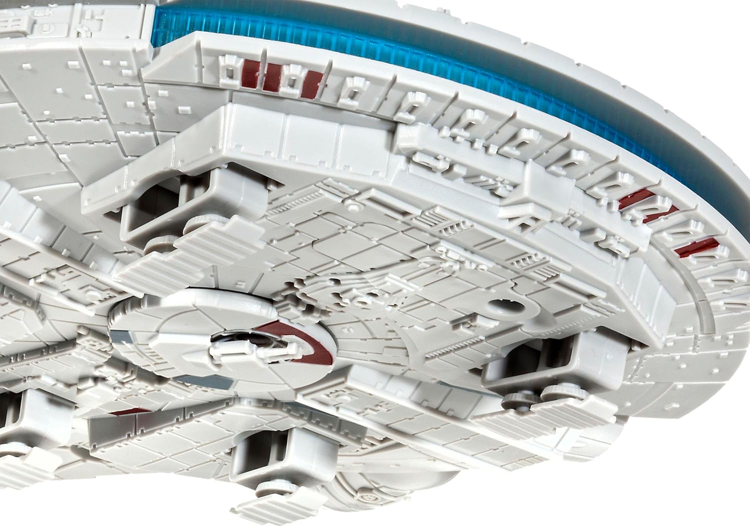 Revell 06566 Build & Play: Star Wars Millennium Falcon - With Authentic Lights & Sounds - 1:164 Scale Unbuilt Pre-coloured Click-Together Toy - 18 Parts - From 6 Years+