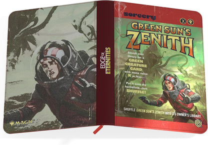 Ultimate Guard - Zipfolio 360 Xenoskin - Magic: The Gathering - Edge of Eternities - Green Sun’s Zenith