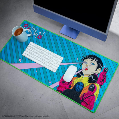 Cinereplicas Squid Game - Schreibtischmatte Young-Hee - 80350.3cm - Offizielle Lizenz