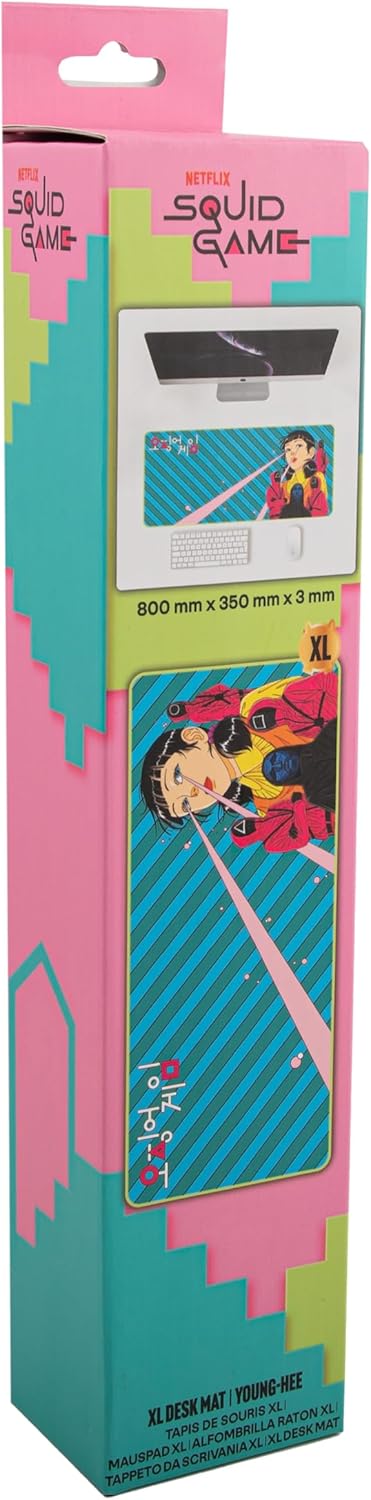 Cinereplicas Squid Game - Schreibtischmatte Young-Hee - 80350.3cm - Offizielle Lizenz