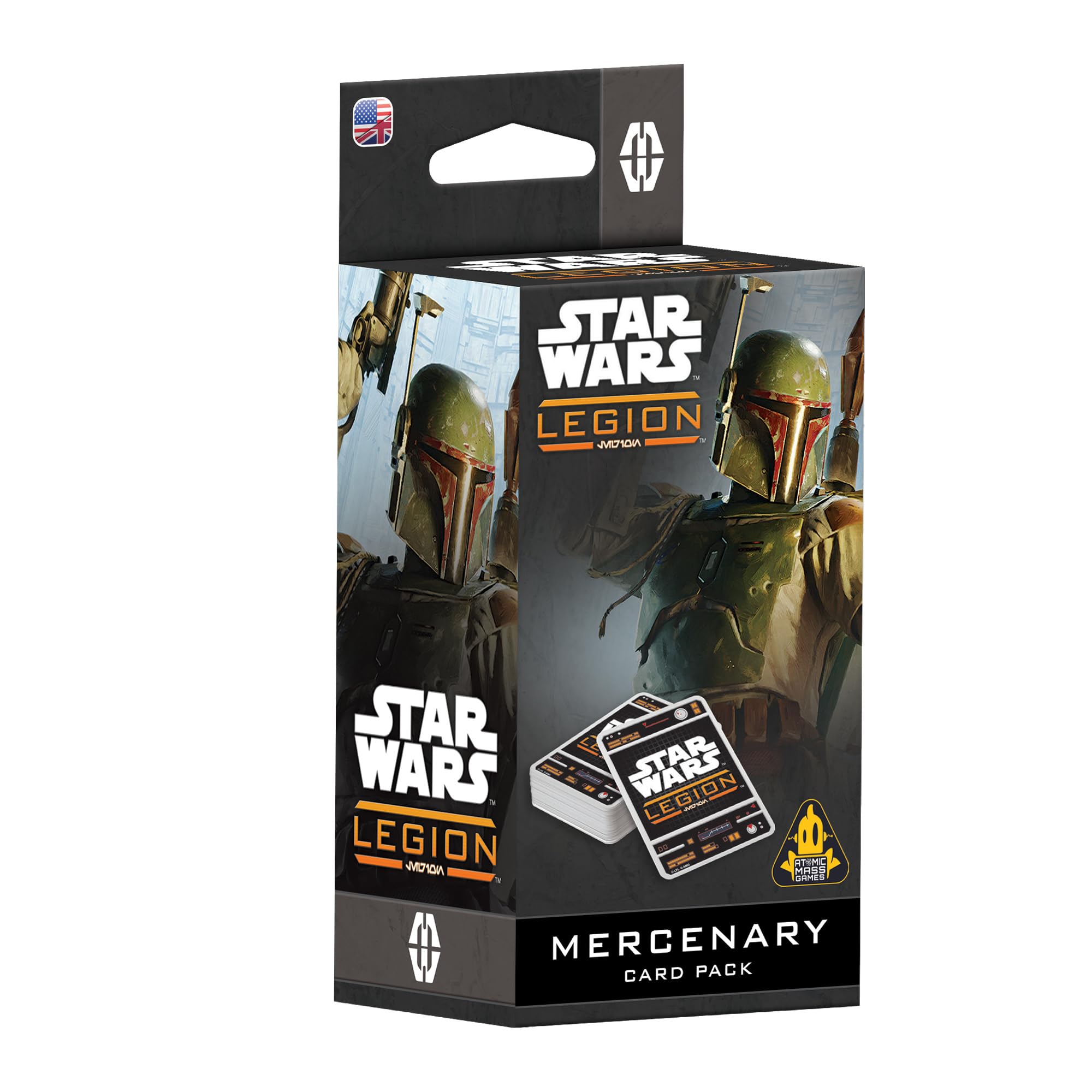 Asmodee | Star Wars: Legion - Mercenary Card Pack | Board Game | Ages 14+ | 2 Players | 90+ Minutes Playing Time