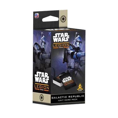 Asmodee | Star Wars: Legion - Galactic Republic Card Pack | Board Game | Ages 14+ | 2 Players | 90+ Minutes Playing Time