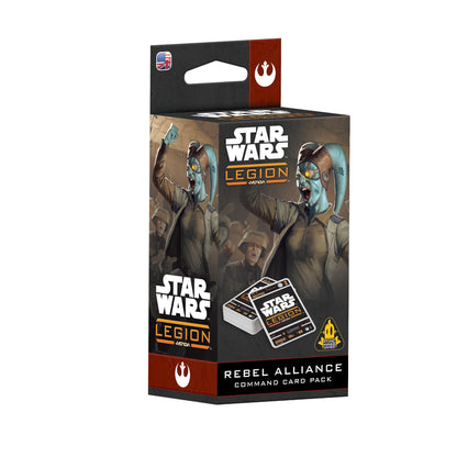 Asmodee | Star Wars: Legion - Rebel Alliance Command Card Pack | Board Game | Ages 14+ | 2 Players | 90+ Minutes Playing Time