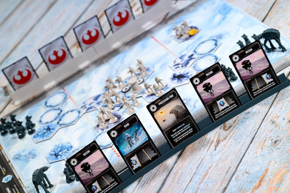 Asmodee | Star Wars: Battle of Hoth | Miniatures Board Game | Ages 14+ | 2-4 Players | 30 Minutes Playing Time