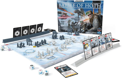 Asmodee | Star Wars: Battle of Hoth | Miniatures Board Game | Ages 14+ | 2-4 Players | 30 Minutes Playing Time