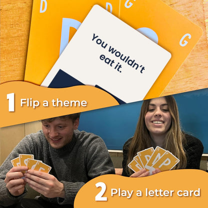 QUICKSTOP | Card Game for Family and Friends | Fast and Hilarious | 2-7 players | Party Game for Adults and Kids 10+ | 30 minutes Playing Time