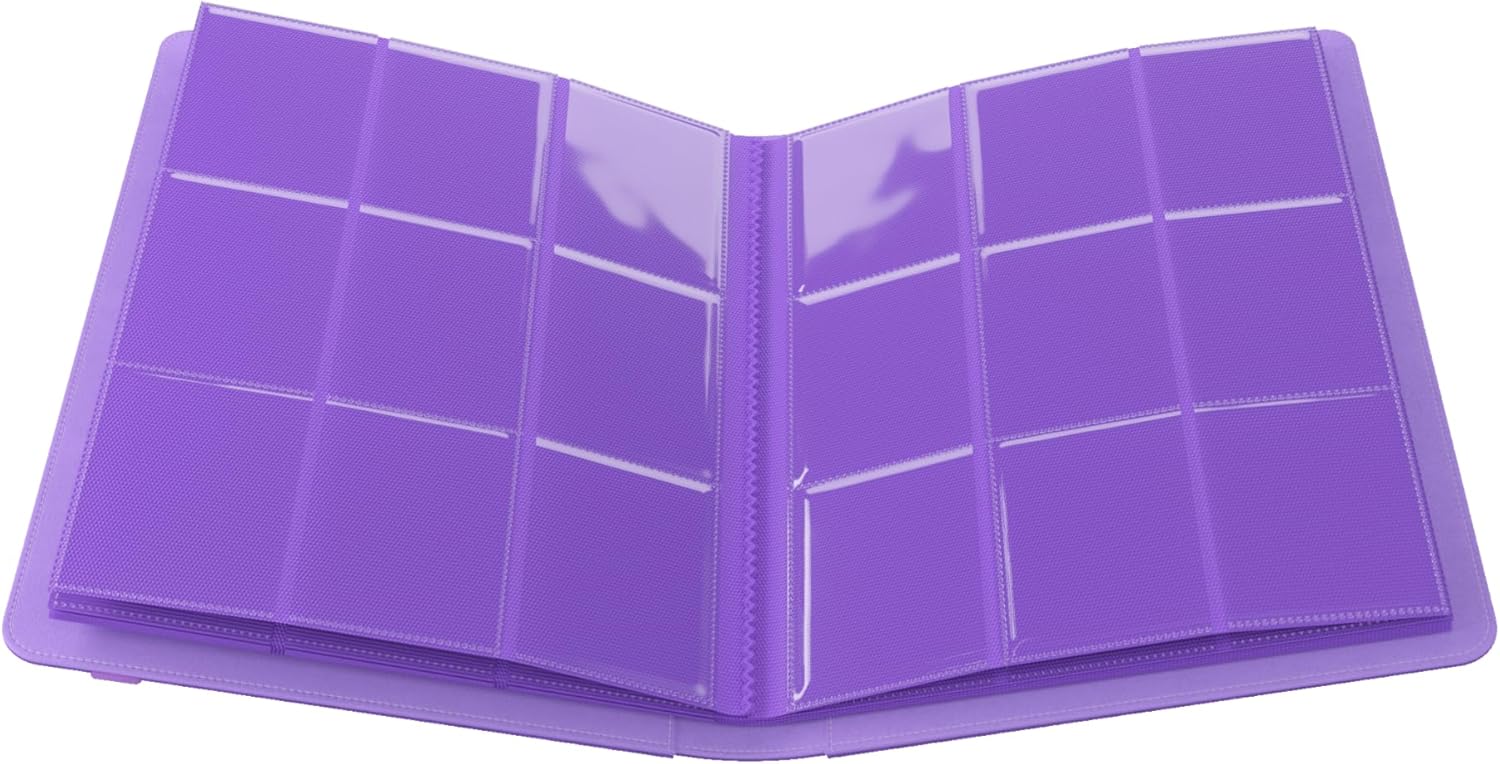 Gamegenic | Prime Album 18-Pocket - Purple | Trading Card Game Accessory