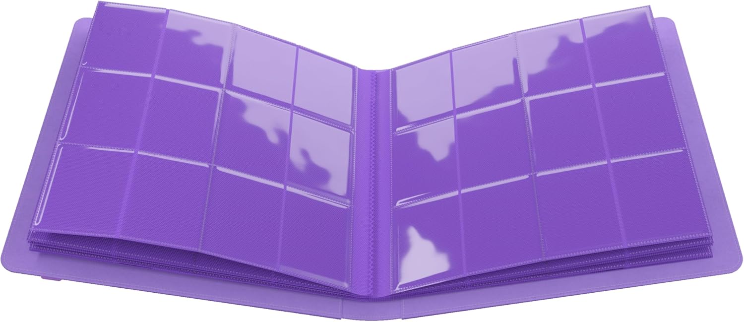 Gamegenic | Prime Album 24-Pocket - Purple | Trading Card Game Accessory