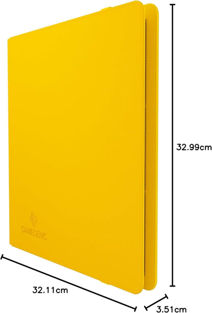 Gamegenic | Prime Album 24-Pocket - Yellow | Trading Card Game Accessory