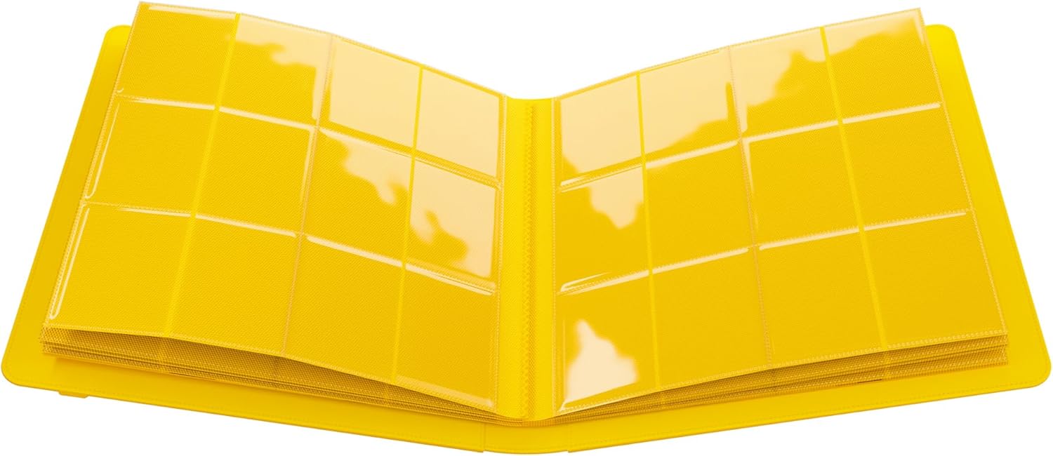 Gamegenic | Prime Album 24-Pocket - Yellow | Trading Card Game Accessory