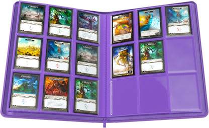 Gamegenic | Zip-Up Album 18-Pocket - Purple | Trading Card Game Accessory