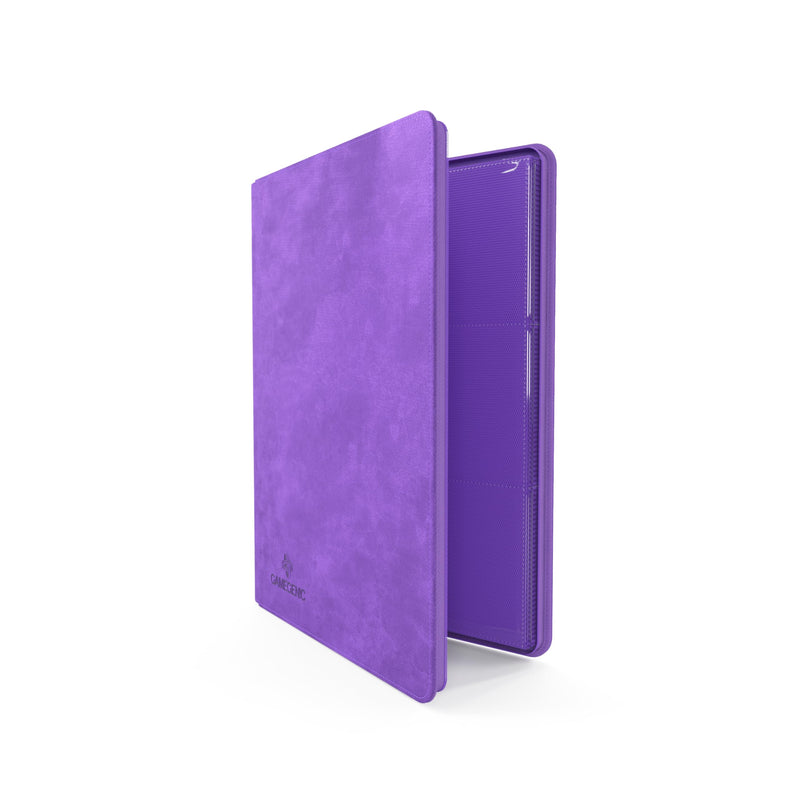 Gamegenic | Zip-Up Album 18-Pocket - Purple | Trading Card Game Accessory