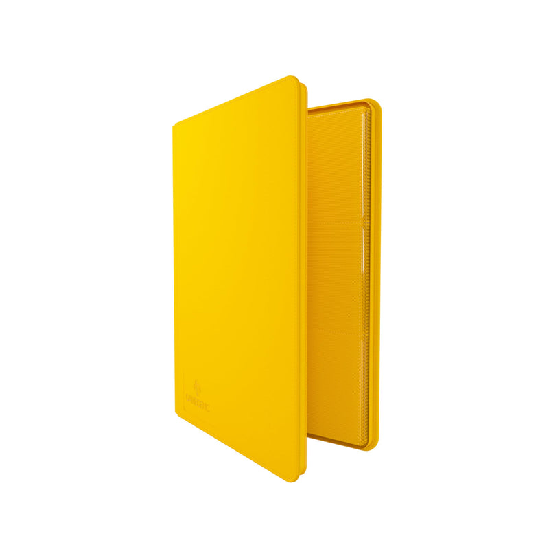 Gamegenic | Zip-Up Album 18-Pocket - Yellow | Trading Card Game Accessory