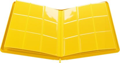 Gamegenic | Zip-Up Album 18-Pocket - Yellow | Trading Card Game Accessory