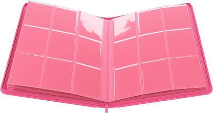Gamegenic | Zip-Up Album 18-Pocket - Pink | Trading Card Game Accessory
