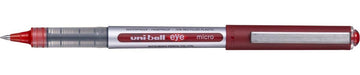 Uni-Ball Rollerball Liquid Ink Eye Micro UB-150E Red 0.5mm Box 12 pcs