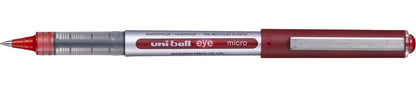 Uni-Ball Rollerball Liquid Ink Eye Micro UB-150E Red 0.5mm Box 12 pcs