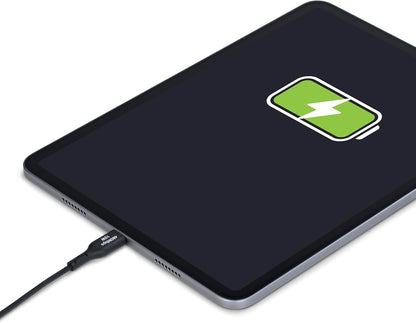 StarTech.com 6in (15cm) USB-A to USB-C Charging Cable, Charge & Sync, 3A, USB 2.0, TPE Jacket, Black USB Charging Cord