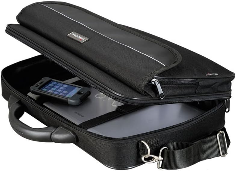 Lightpak - 46111 ELITE L - business laptop bag for 17 inch laptop, nylon, black