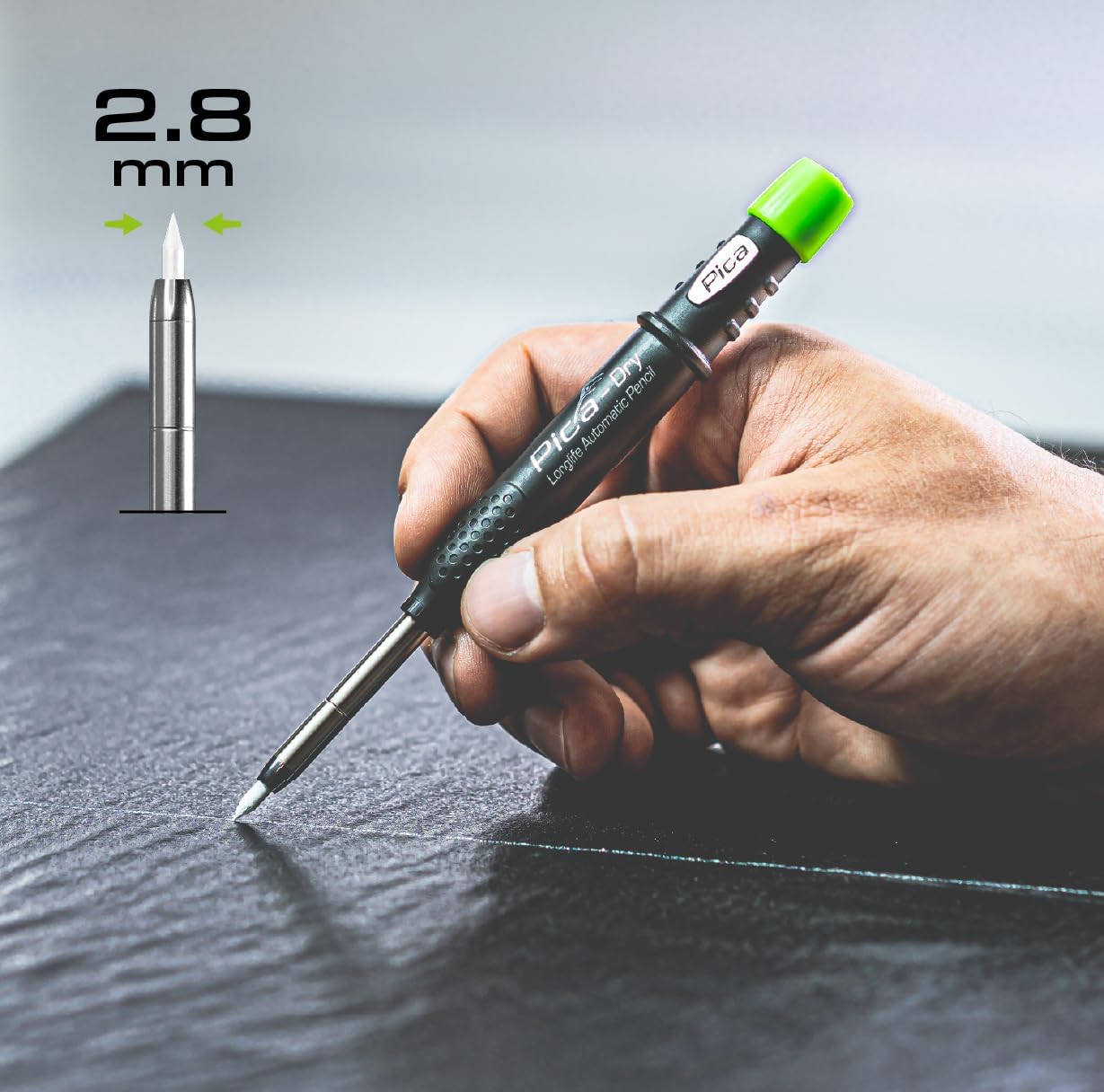 Pica 4043 Dry Navulling - Wit (10st