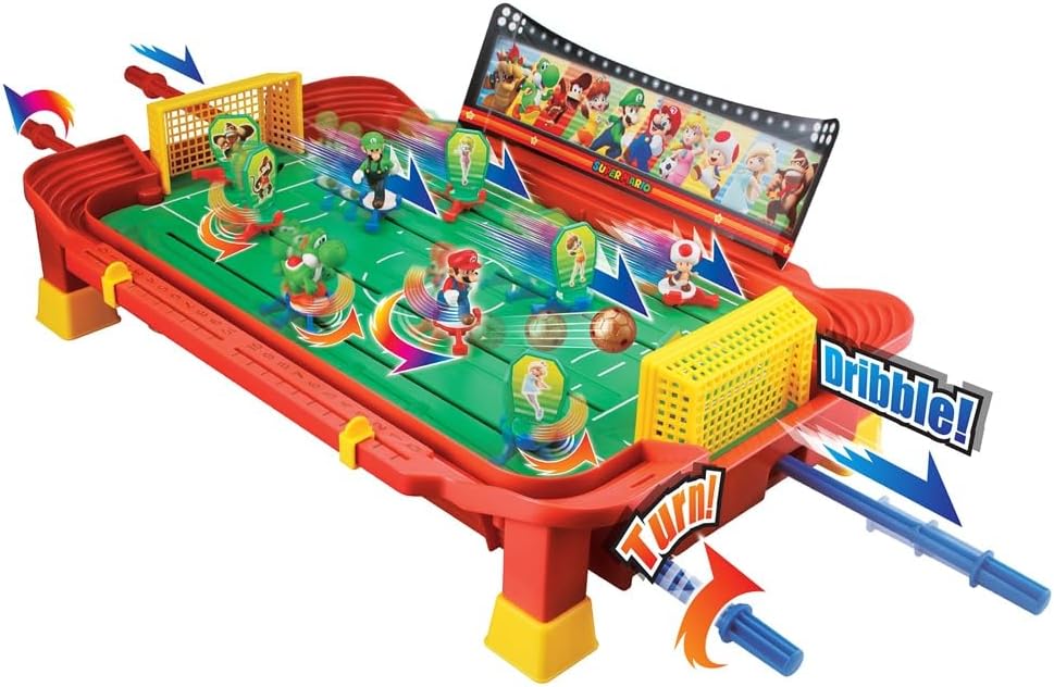 EPOCH Games - 7604 Super Mario Football Striker - Party Game
