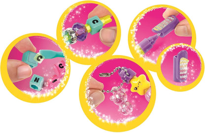 Clementoni The Message Pens – Customise Colourful Pens with Beads, Stickers and Letters for Kids 6+