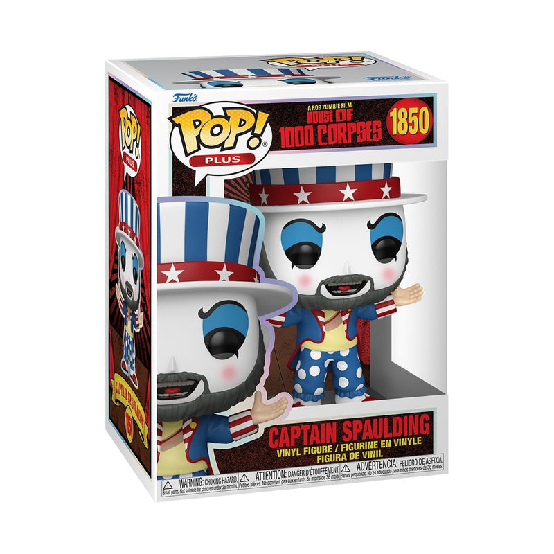 Funko Pop! Plus: House of 1000 Corpses - Captain Spaulding - Collectable Vinyl Figure - Gift Idea - Official Merchandise - Toys for Kids & Adults - Horror Fans