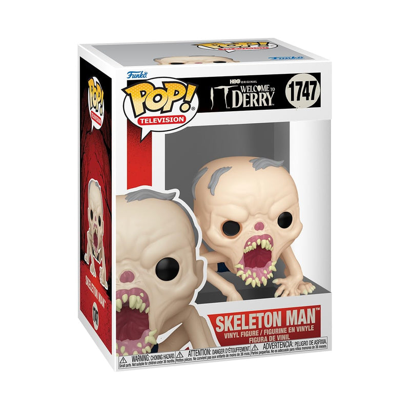 Funko Pop! TV: Welcome to Derry - Skeleton Man - IT - Collectable Vinyl Figure - Gift Idea - Official Merchandise - Toys for Kids & Adults - Horror Fans - Model Figure for Collectors and Display