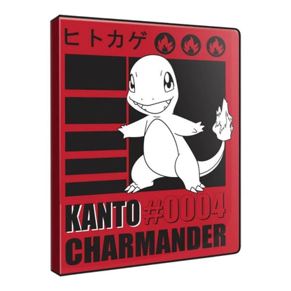 Ultra PRO - Charmander 9-Pocket Portfolio for Pokémon | TCG Binder Trading Card Album Collection Organizer CCG Portfolio Protector Card Sleeve