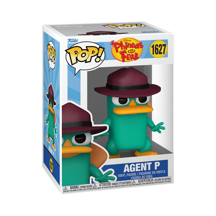 Funko Pop! Disney: Phineas and Ferb - Agent Perry - Collectable Vinyl Figure - Gift Idea - Official Merchandise - Toys for Kids & Adults - Anime Fans - Model Figure for Collectors and Display