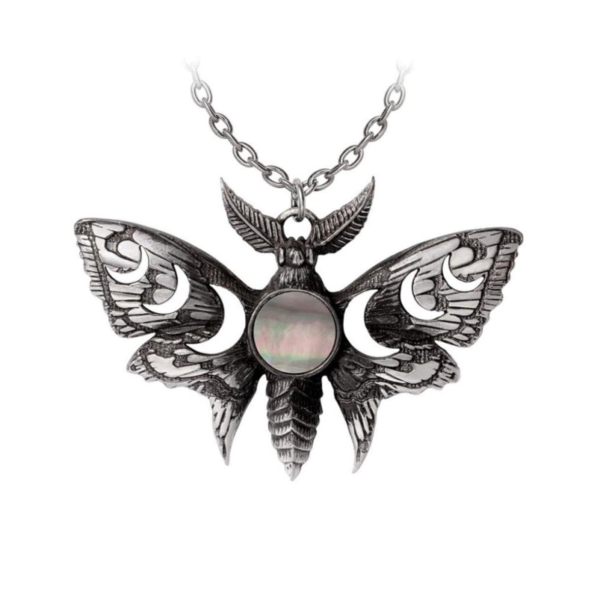 Alchemy: Lunar Moth Necklace
