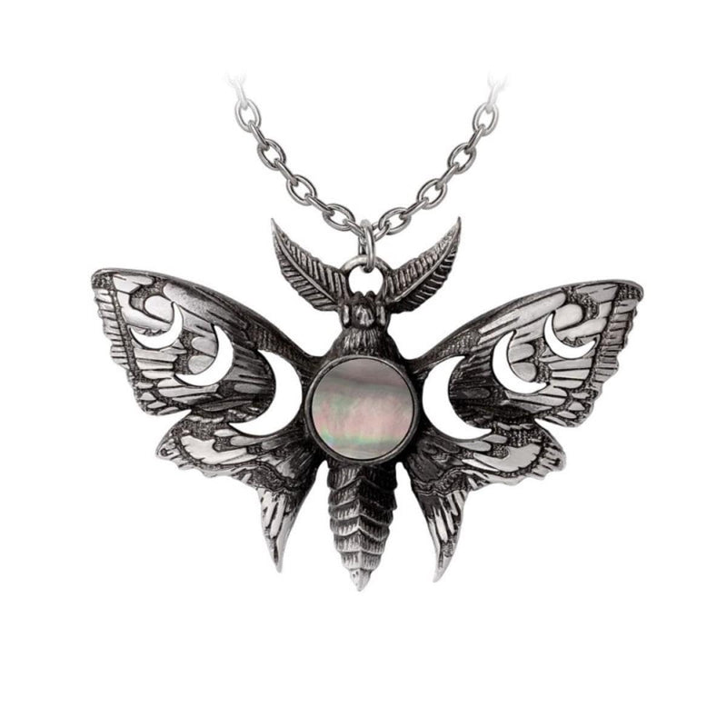 Alchemy: Lunar Moth Necklace
