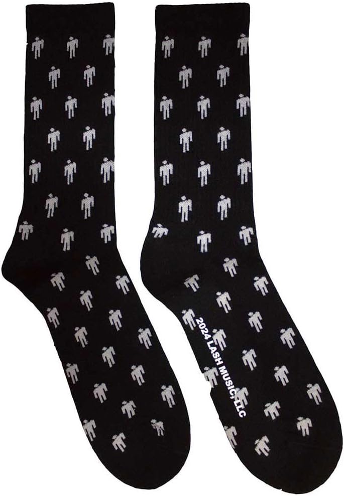 Rock Off officially licensed products Billie Eilish Blohsh Pattern Terry Calzini Size One Size