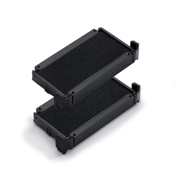 Almohadilla de Tinta Trodat 6/4910 para Sellos Autoentintables Printy 4910, 4810 y 4836 – Recambio, Tinta Negra, blíster 2u