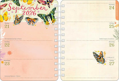 Katie Daisy 2026 Weekly Planner Calendar: Bloom & Grow