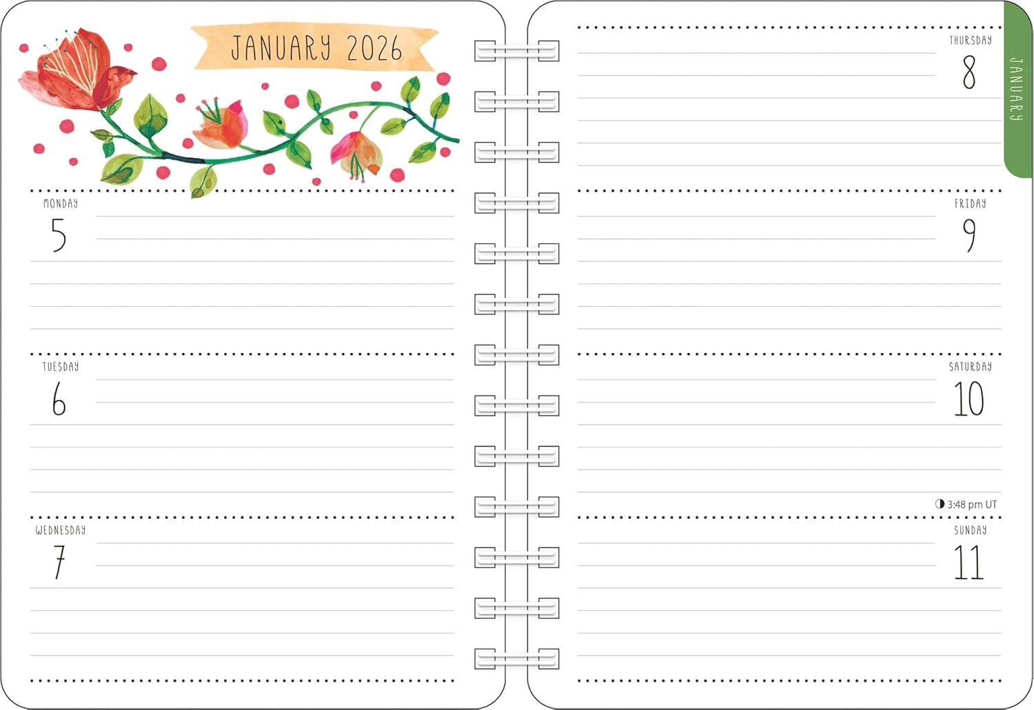 Meera Lee Patel 2026 Weekly Planner Calendar: Start Where You Are