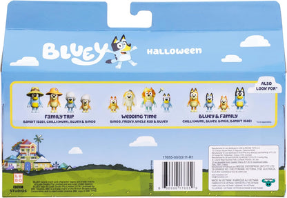 Bluey - Figures 4-Pack - Halloween (90266)