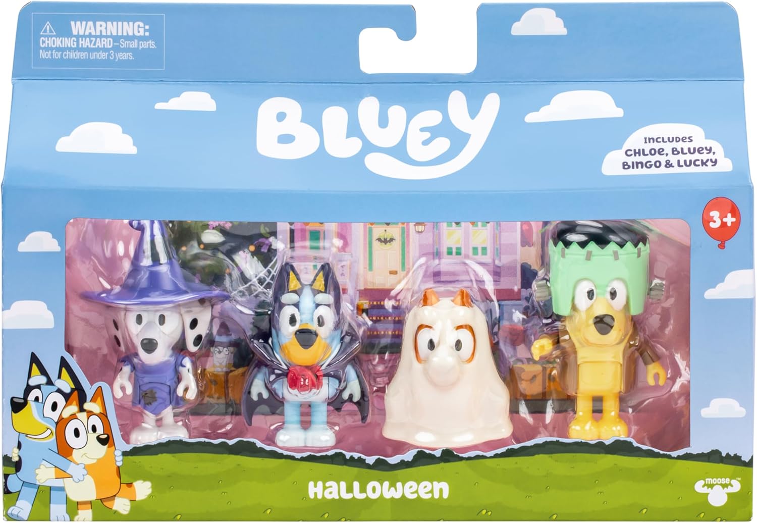 Bluey - Figures 4-Pack - Halloween (90266)