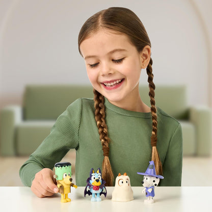 Bluey - Figures 4-Pack - Halloween (90266)