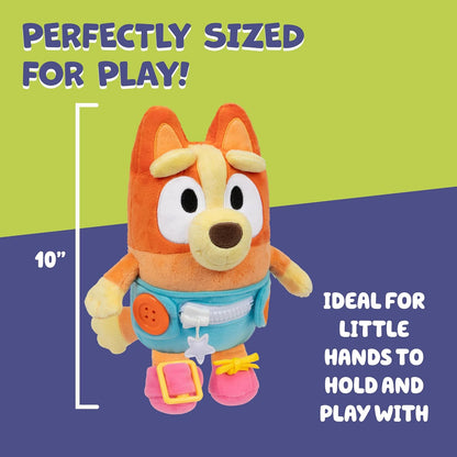 Bluey - Bingo Baby Plush With Diaper, 25 Cm (90335)
