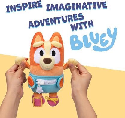 Bluey - Bingo Baby Plush With Diaper, 25 Cm (90335)