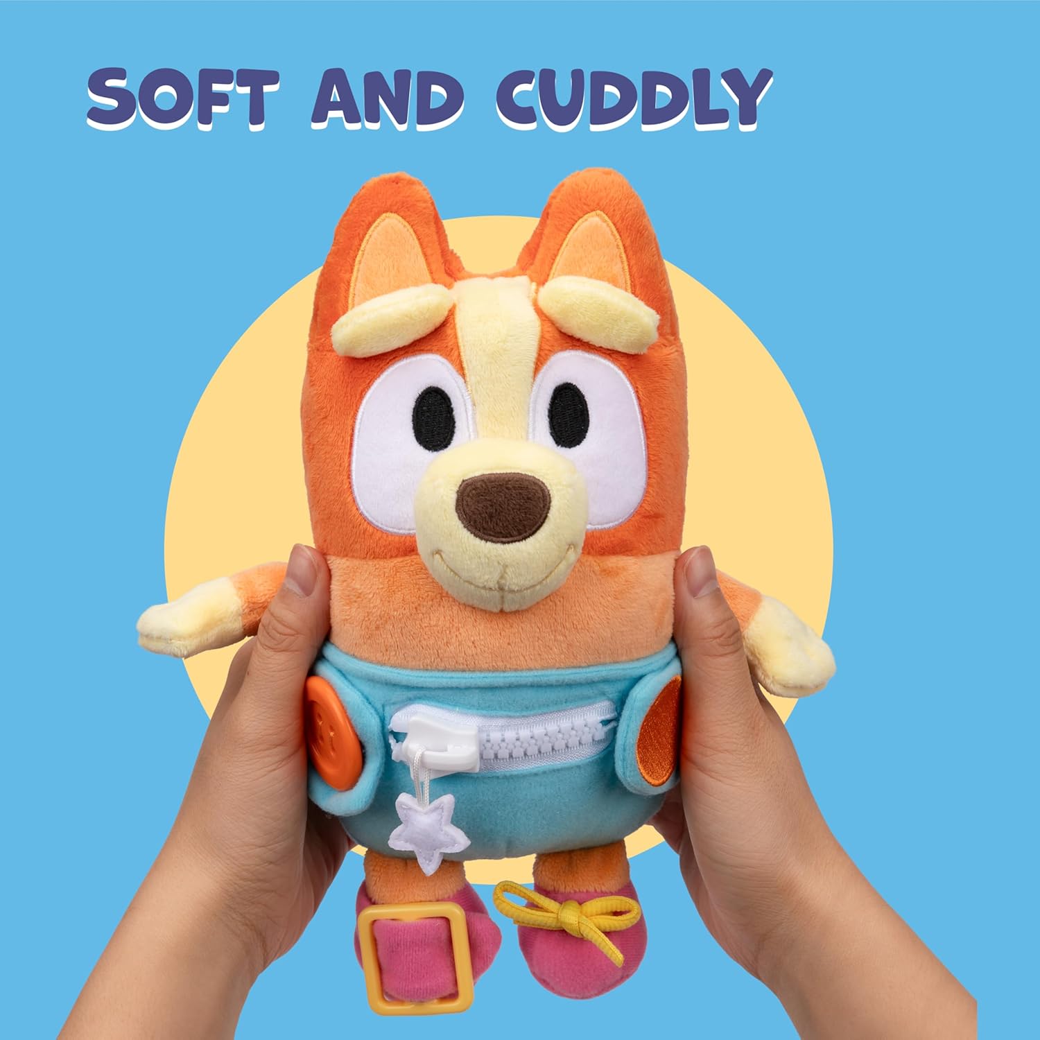 Bluey - Bingo Baby Plush With Diaper, 25 Cm (90335)