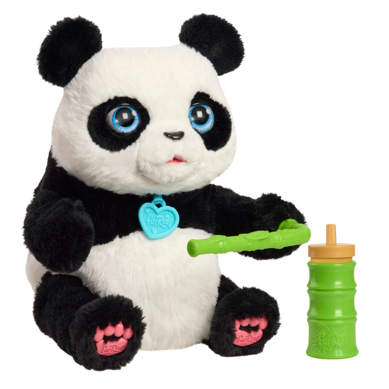 Just Play furReal Coco the Tumbling Panda, 10.5 Inch Interactive Panda Toy, for Boys and Girls, Ages 4 and Up