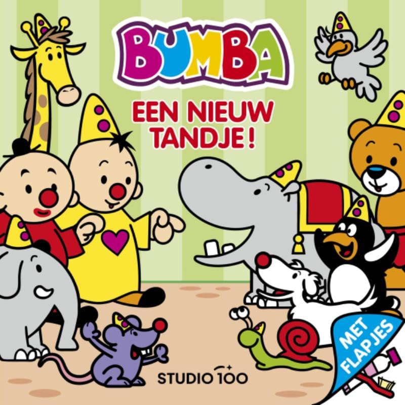 Studio 100 - Bumba Kartonboek met Flapjes - Nieuw tandje